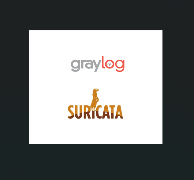 Logos Graylog et Suricata